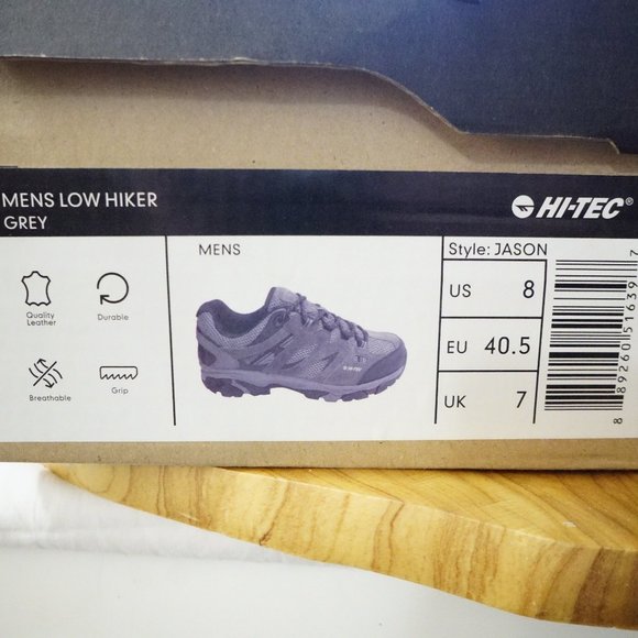 HI-Tec Low Hiker Gray New \